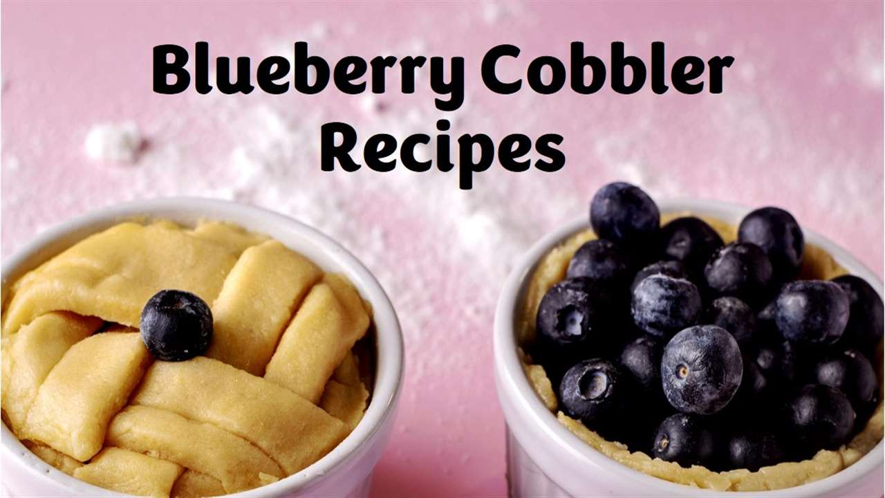 Paula Deen's Blueberry Cobbler Recipes