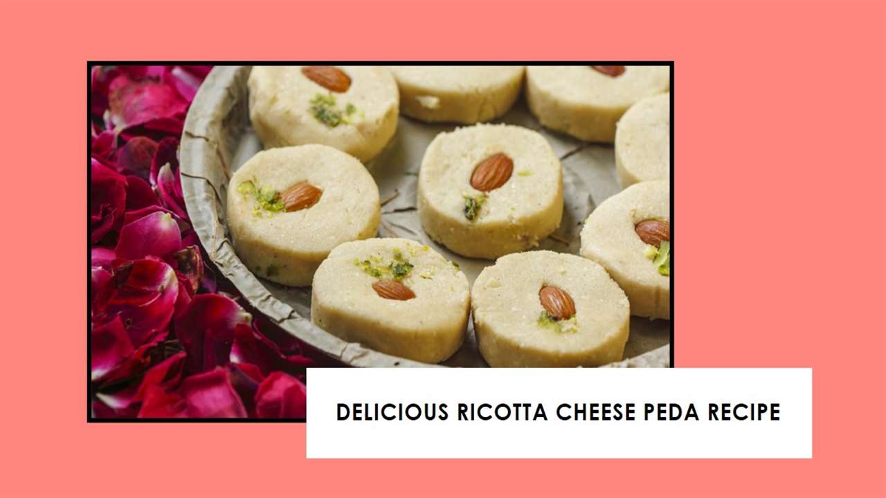 Ricotta Cheese Peda Recipe
